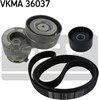 Ремінь приводний, агрегатів, комплект VKMA36037 SKF