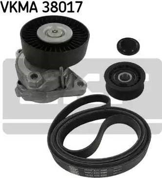 Комплект доріжкового ремня VKMA 38017