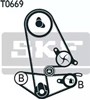 Комплект ГРМ VKMA93600 SKF