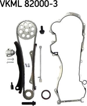 Ланцюг ГРМ, комплект VKML820003 SKF