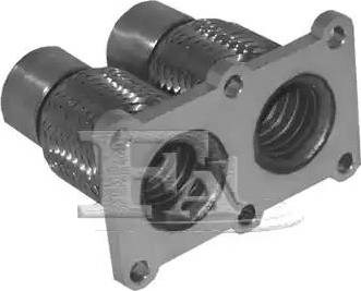 Гофра приймальної труби VW445125 FA1