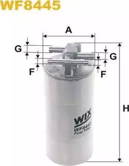 Фільтр паливний WF8445