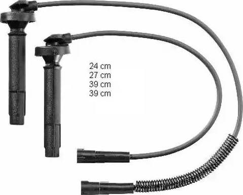 Комплект кабелів запалювання ZEF1561