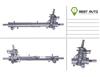 Рульова рейка 1577036 FORD