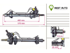 Рульова рейка DSR833L DELCO REMY