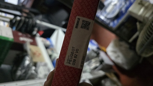 Комплект поршневих кілець на 1 циліндр, STD. 03982V0 MAHLE