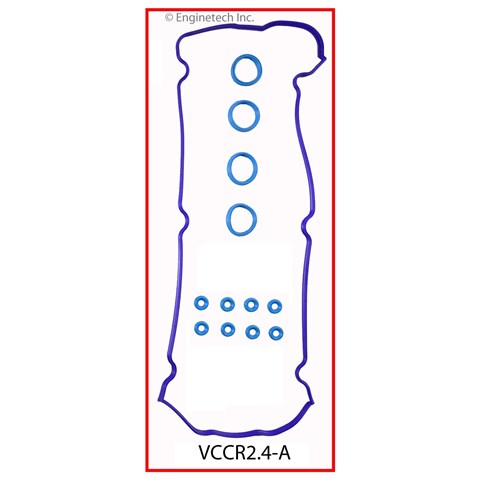 Gasket - valve cover x. valve cover gasket set. with spark plug seals. (без урахування доставки) VCCR2.4-A