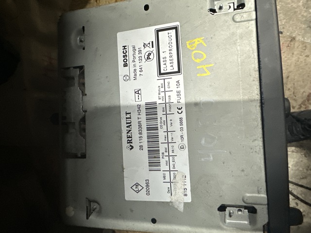 Магнітола 281158338R RENAULT
