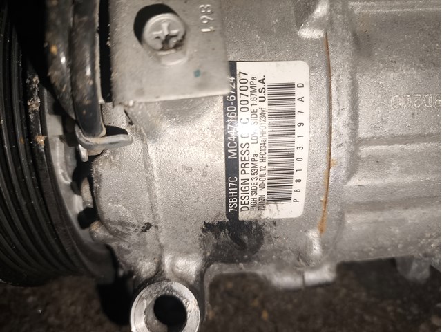 Компресор кондиціонера 68103197AD CHRYSLER