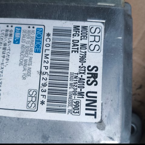 Блок управління airbag 77960STXA01 HONDA