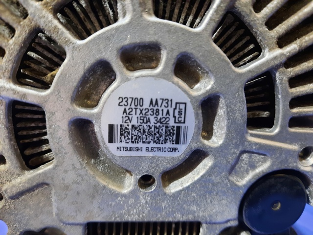 Генератор автомобільний 23700AA731 SUBARU