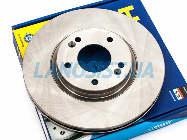 Тормозной диск передний хендай санта фе. sd1055. SD1055
