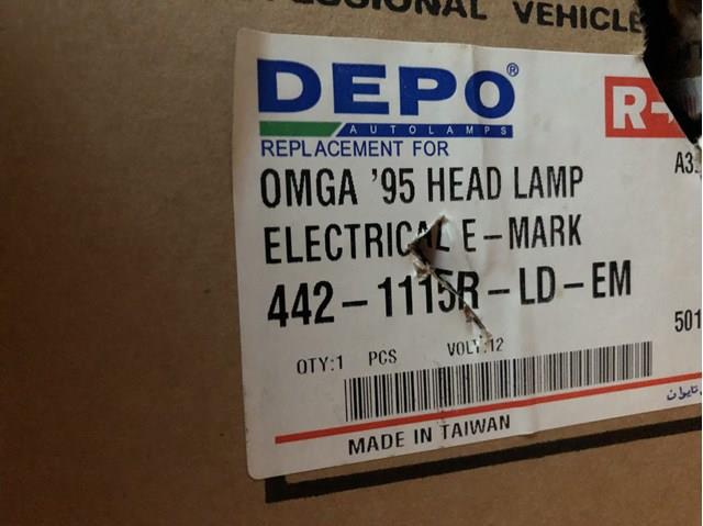 Фара основна права 4421115RLDEM DEPO