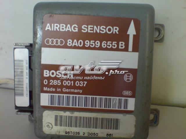 Сенсор airbag 0285001037 bosch 8A0959655B
