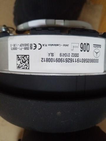 Установка подушки безпеки водія A00086058019116 MERCEDES