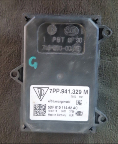 Модуль керування (ЕБК) адаптивного освітлення 7PP941329M VAG