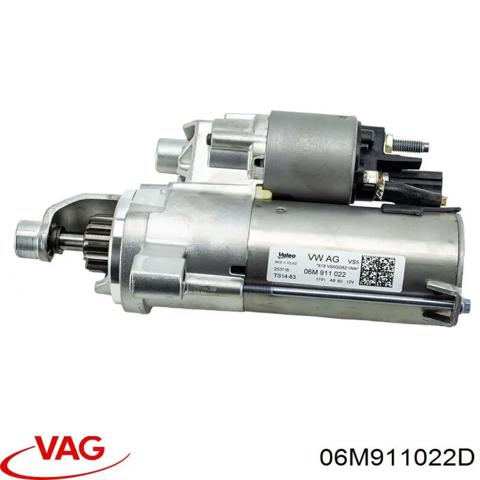 Стартер двигуна 06M911022D VAG