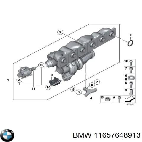 Турбонаддув 11657648913 BMW