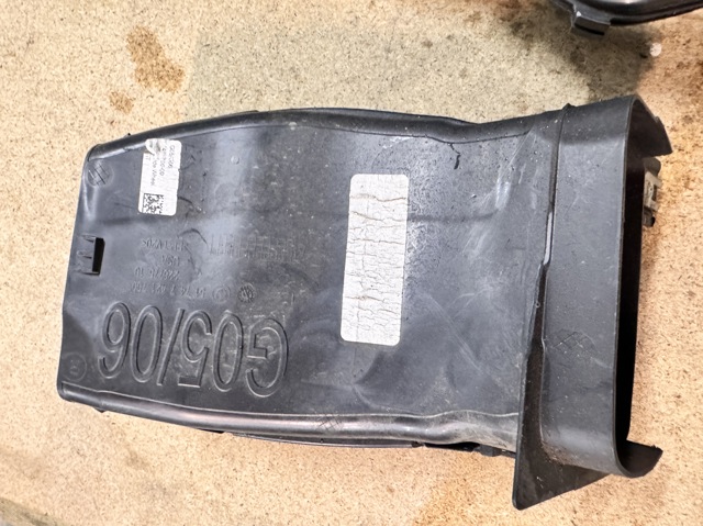 Повітропровід гальмівного диска, правий 51747421700 BMW