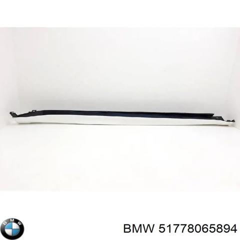 Накладка зовнішня (молдинг) порога, правий 51778065894 BMW