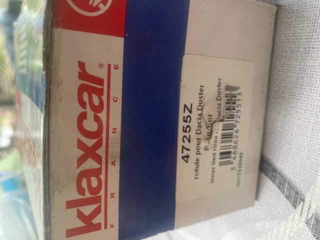 Кульова опора, нижня 47255Z KLAXCAR FRANCE