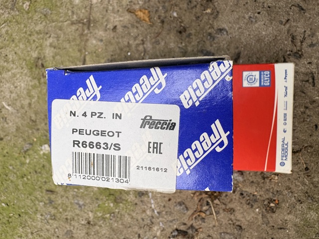 Клапана і штовхачі R6663S FRECCIA