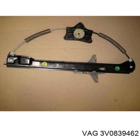 Механізм стеклопод'емника двері задньої, правої 3V0839462 VAG