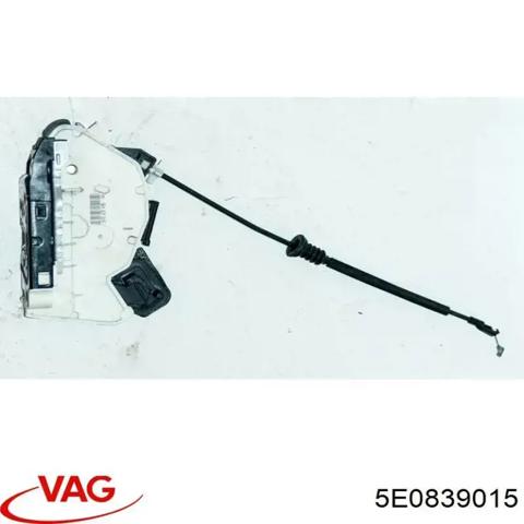 Замок задньої двері, лівої 5E0839015 VAG