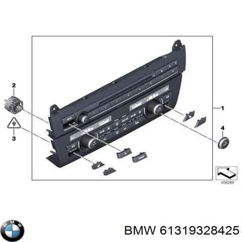 Реостат/перемикач-регулятор режиму обігрівача салону 61319328425 BMW