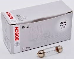 Лампочка ліхтаря підсвічування заднього номерного знака 1987302810 BOSCH