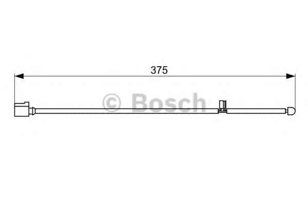 Датчик зносу колодок 1987473067 BOSCH