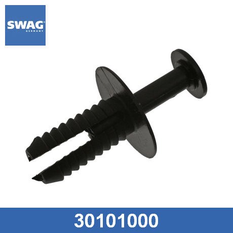 Пістон (кліп) кріплення підкрилки переднього крила 30101000 SWAG