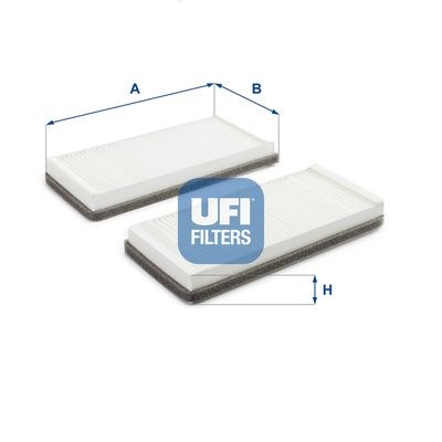 Фільтр салону 5300500 UFI