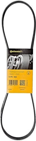 Ремінь генератора 6PK995 CONTINENTAL