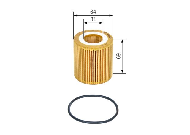 Фільтр відцентровий очищення масла F026407177 BOSCH