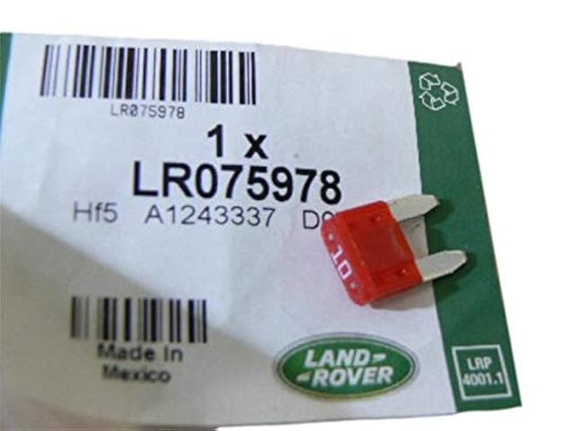 Запобіжники (електричних ланцюгів) LR075978 LAND ROVER