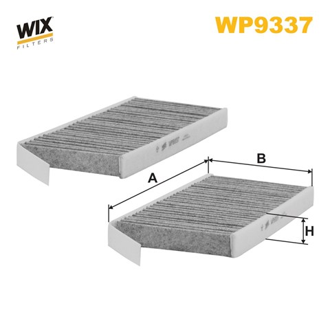Фільтр, повітря у внутрішній простір WP9337 WIX
