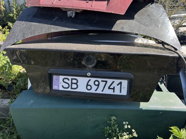 Кришка багажника кузова 41628119706 BMW
