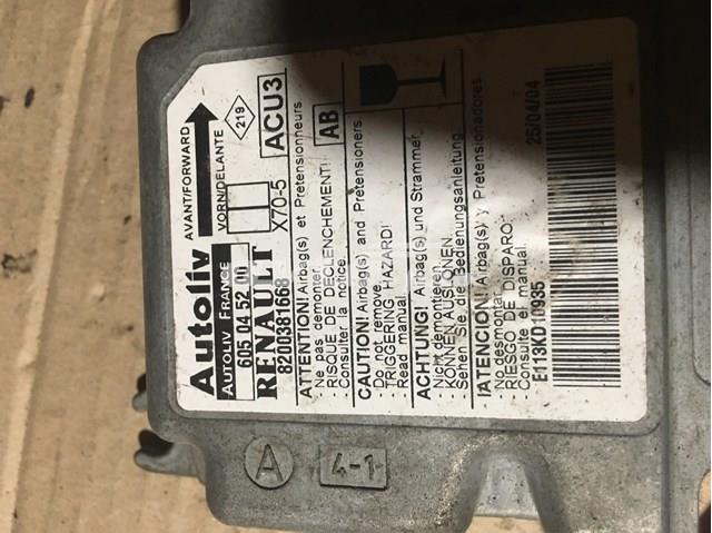 Модуль-процесор керування подушки безпеки 8200381668 RENAULT