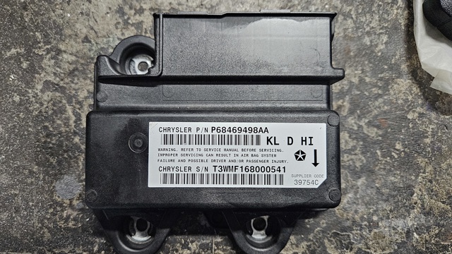 Модуль-процесор керування подушки безпеки 68469498AA CHRYSLER