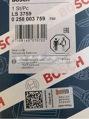 Лямбдазонд, датчик кисню до каталізатора 0258003759 BOSCH