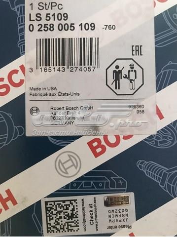Лямбда-зонд, датчик кисню після каталізатора 0258005109 BOSCH
