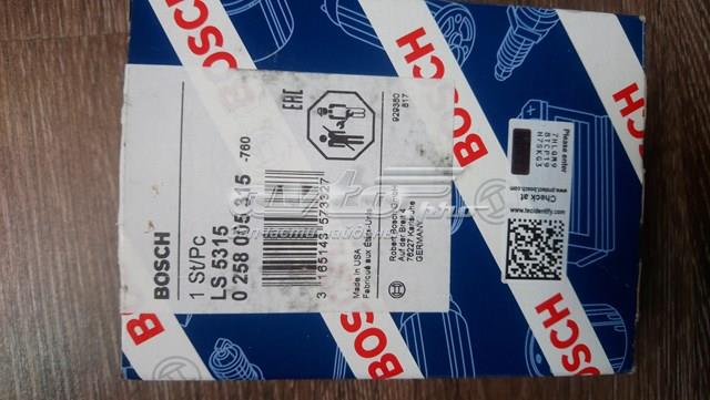 Лямбда датчик кисню 0258005315 BOSCH