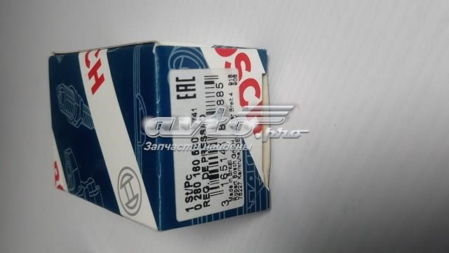Регулятор тиску палива 0280160560 BOSCH