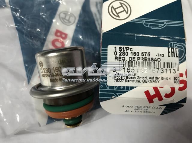Регулятор тиску палива 0280160575 BOSCH
