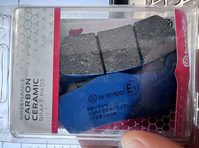 Гальмівні колодки 07BB2809 BREMBO