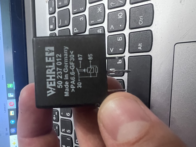 Реле паливного насоса 50237012 WEHRLE