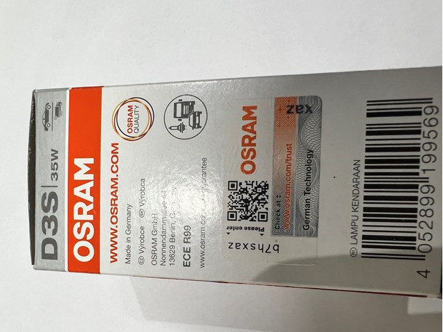 Лампочка ксеноновая 66340 OSRAM