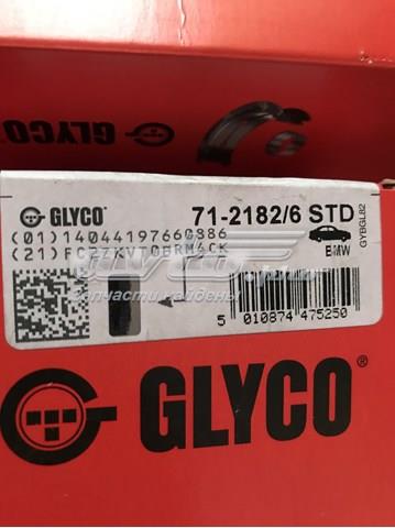 Вкладиші колінвала шатунні комплект 7121826STD GLYCO