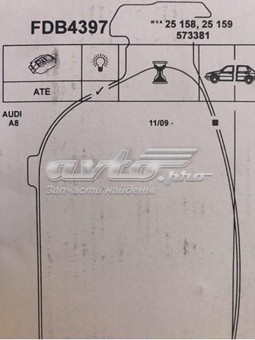 Передні гальмівні колодки FDB4397 FERODO